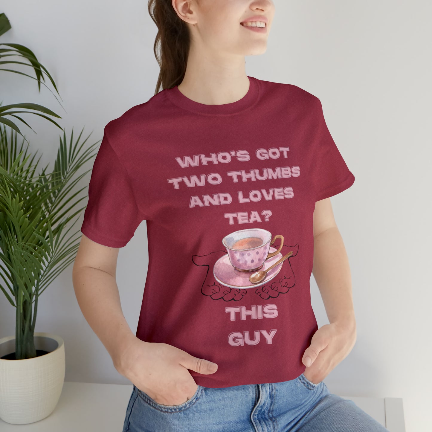 Who's got two thumbs and loves tea? T-shirt