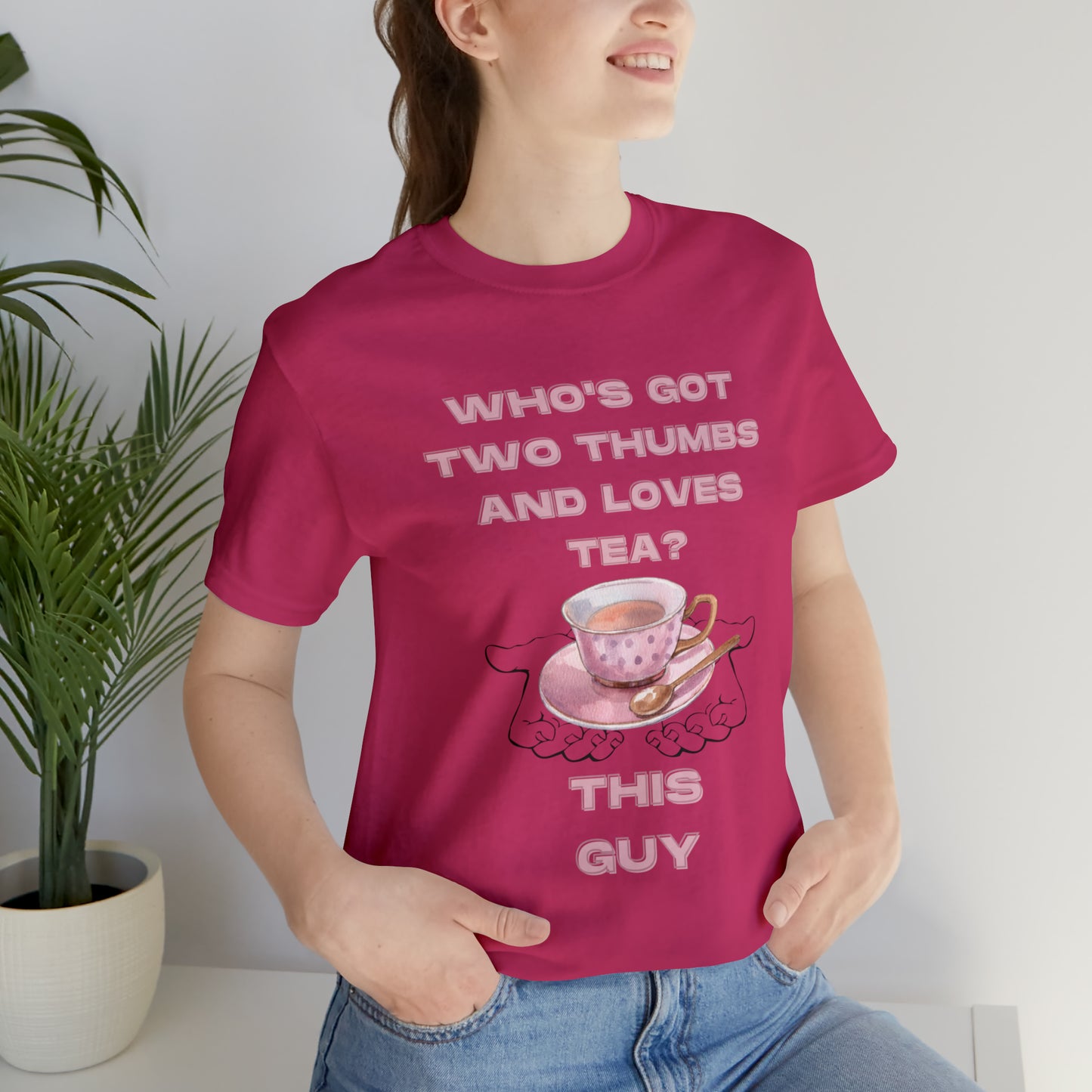 Who's got two thumbs and loves tea? T-shirt