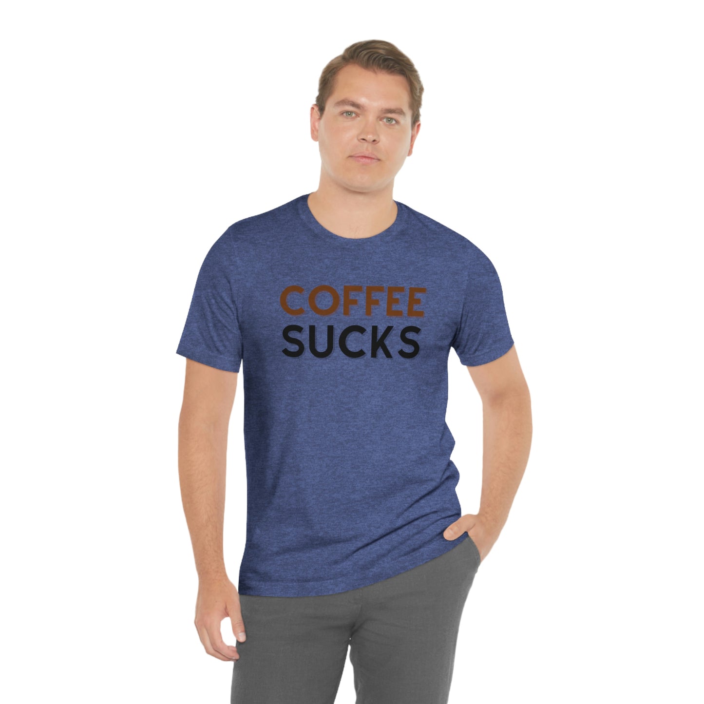 Coffee sucks t-shirt