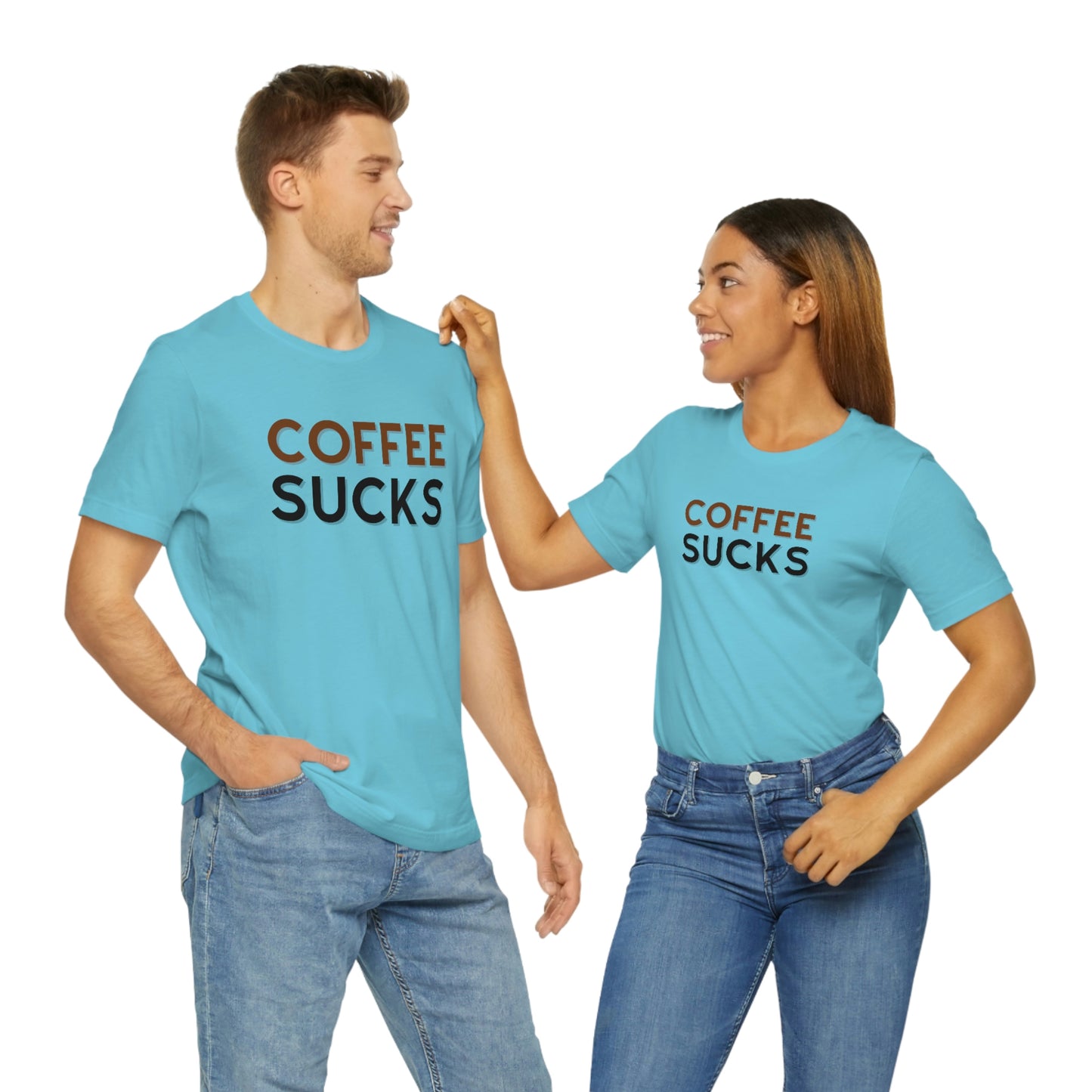 Coffee sucks t-shirt