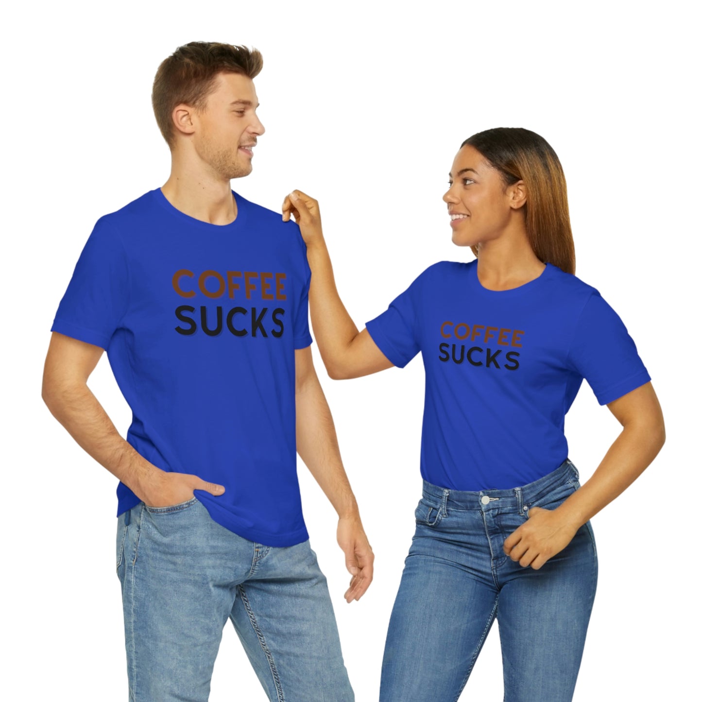 Coffee sucks t-shirt