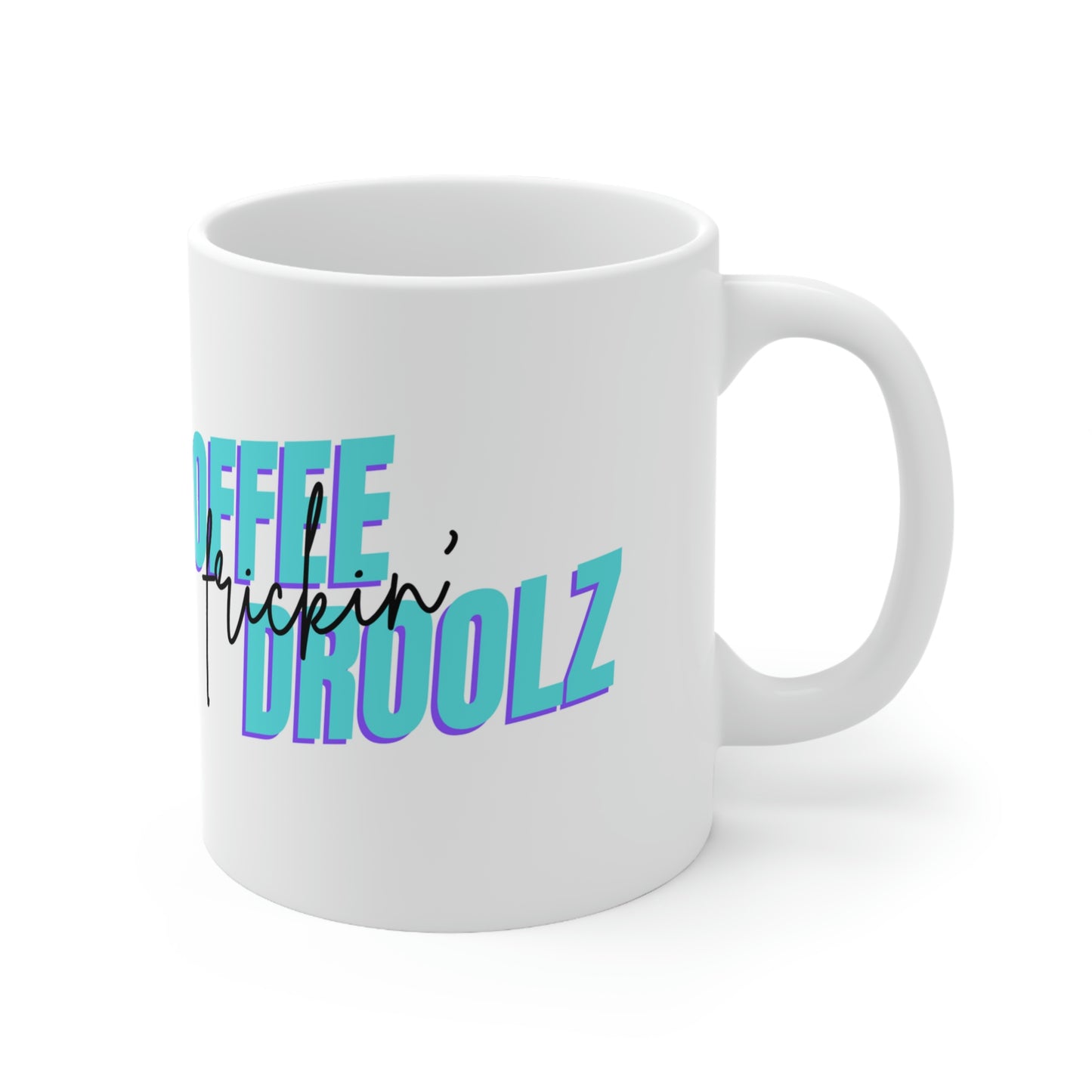 Tea frickin' Rulz White Ceramic Mug 11oz