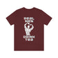 Real men drink tea t-shirt