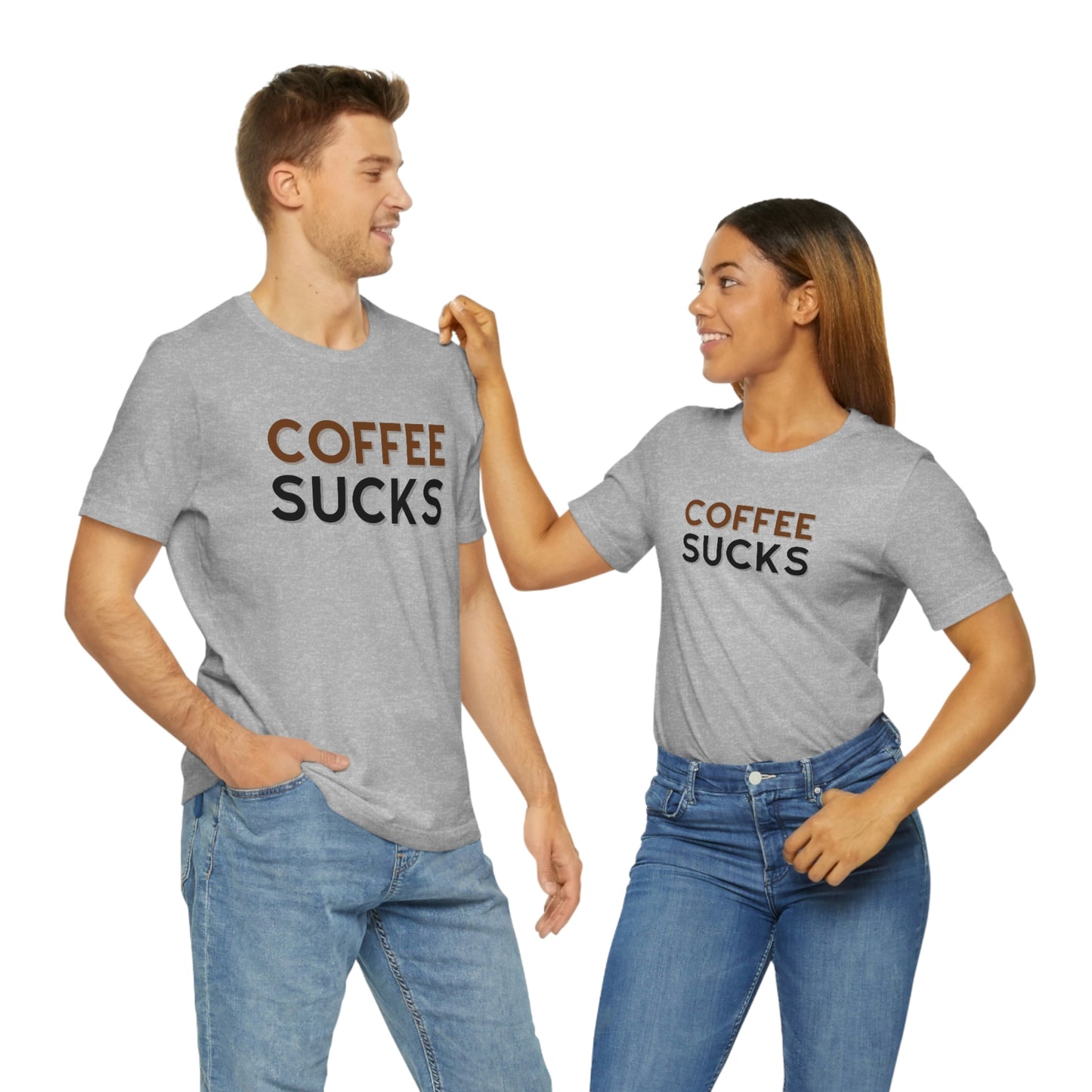 Coffee sucks t-shirt