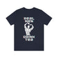 Real men drink tea t-shirt