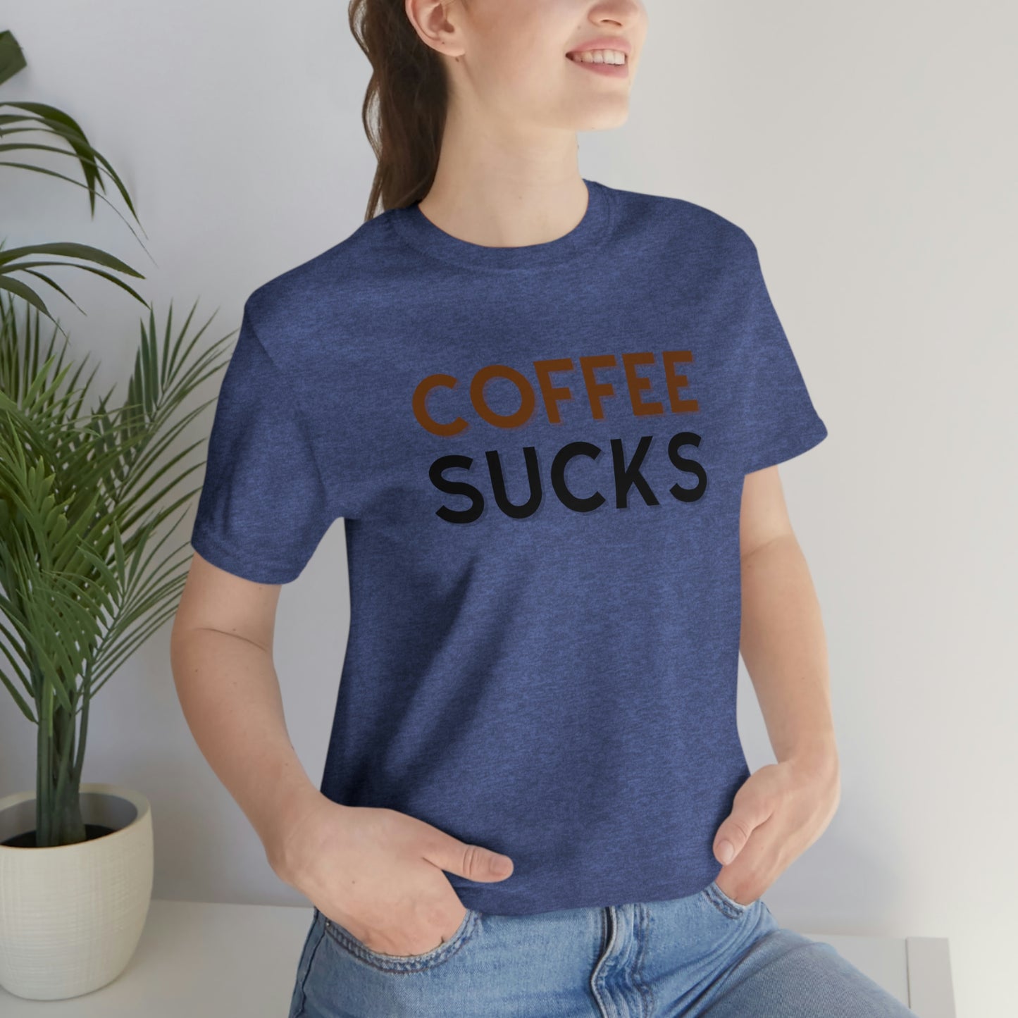 Coffee sucks t-shirt