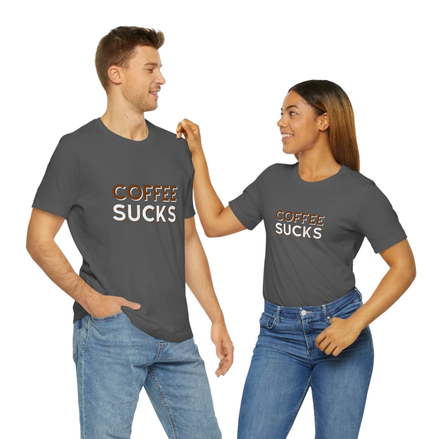 Coffee sucks t-shirt