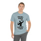 Real men drink tea t-shirt