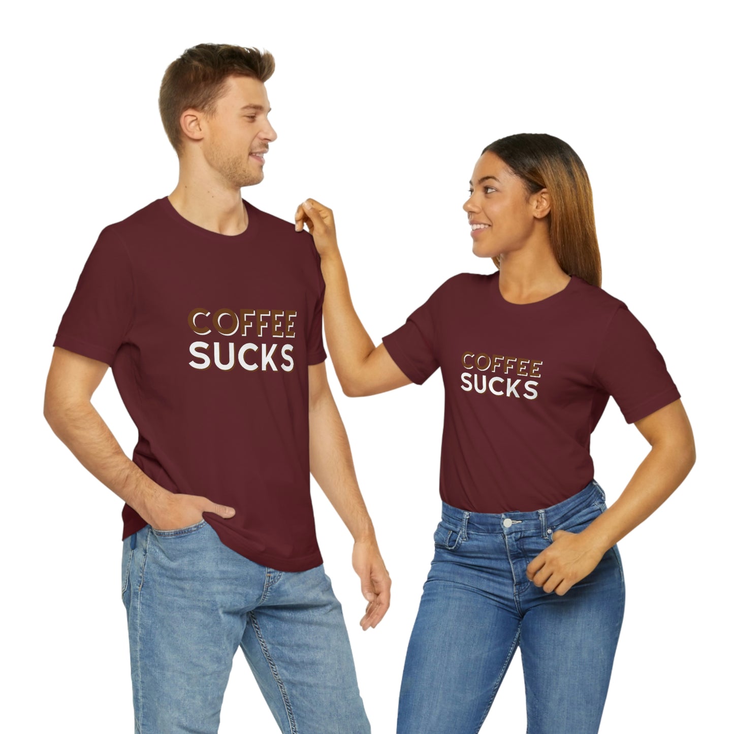 Coffee sucks t-shirt