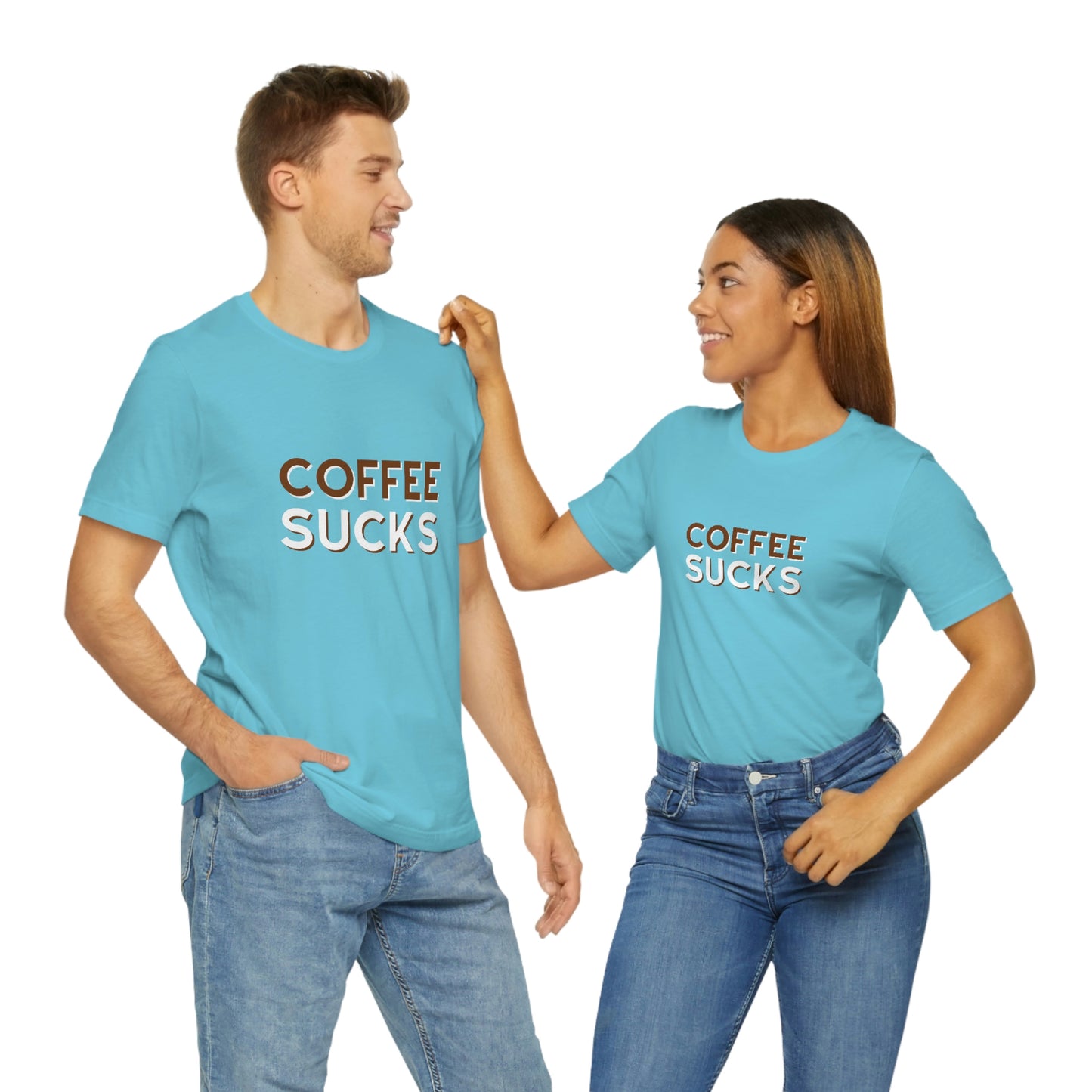 Coffee sucks t-shirt