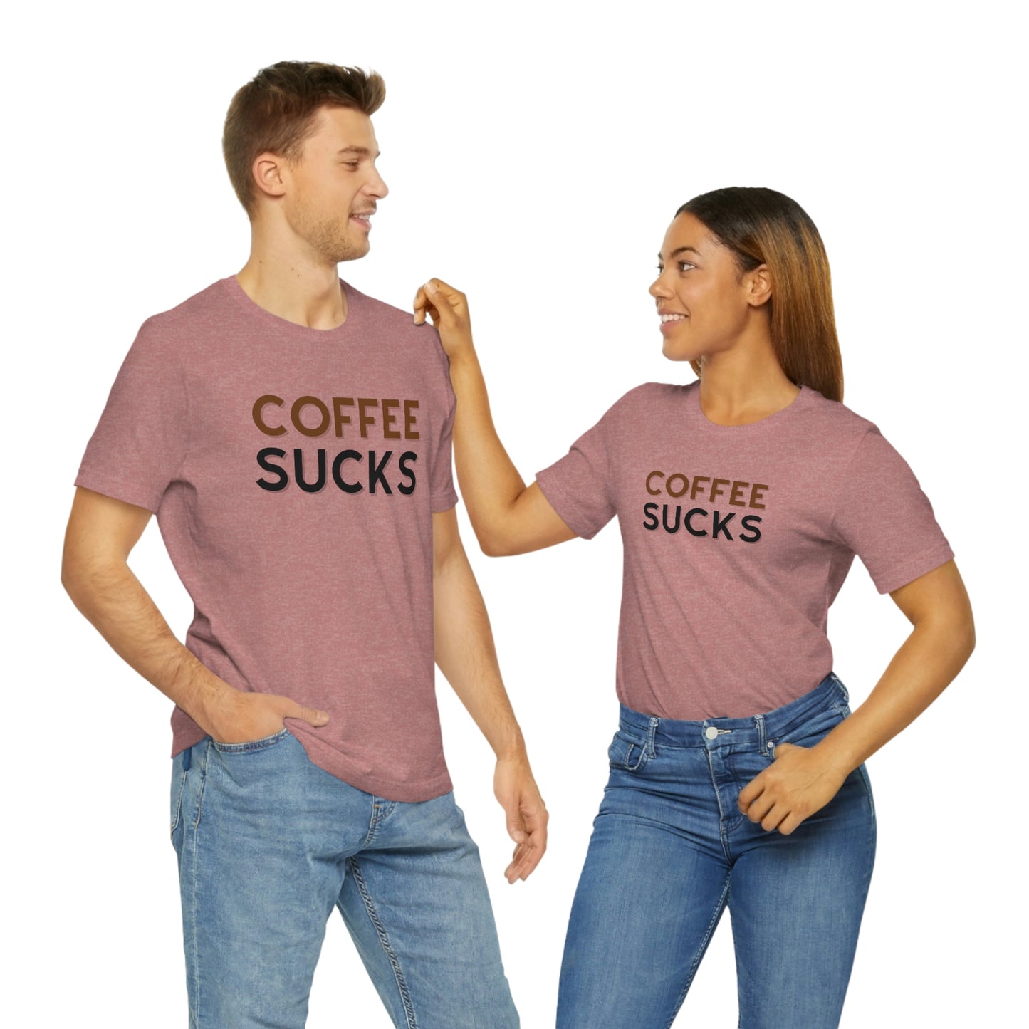 Coffee sucks t-shirt