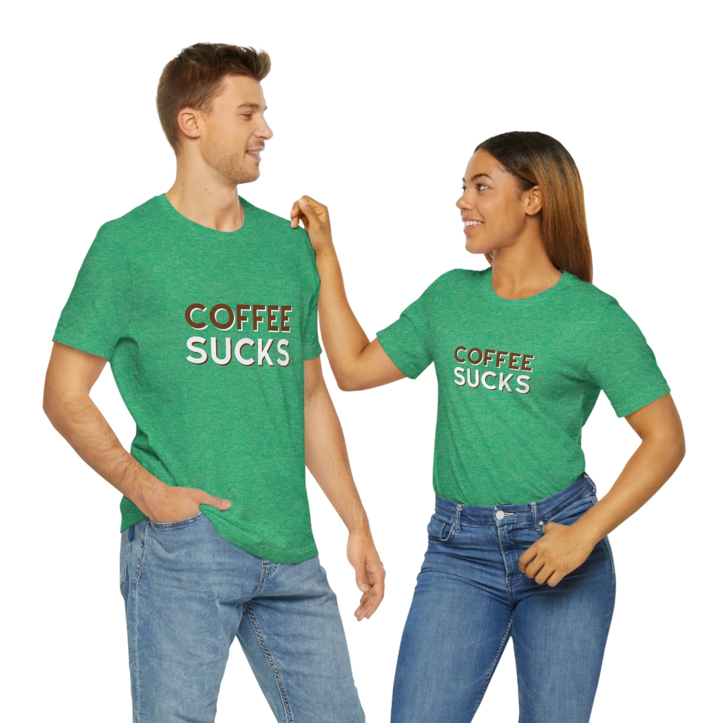 Coffee sucks t-shirt