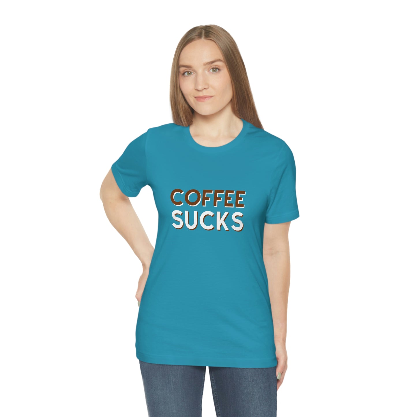 Coffee sucks t-shirt