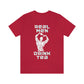 Real men drink tea t-shirt
