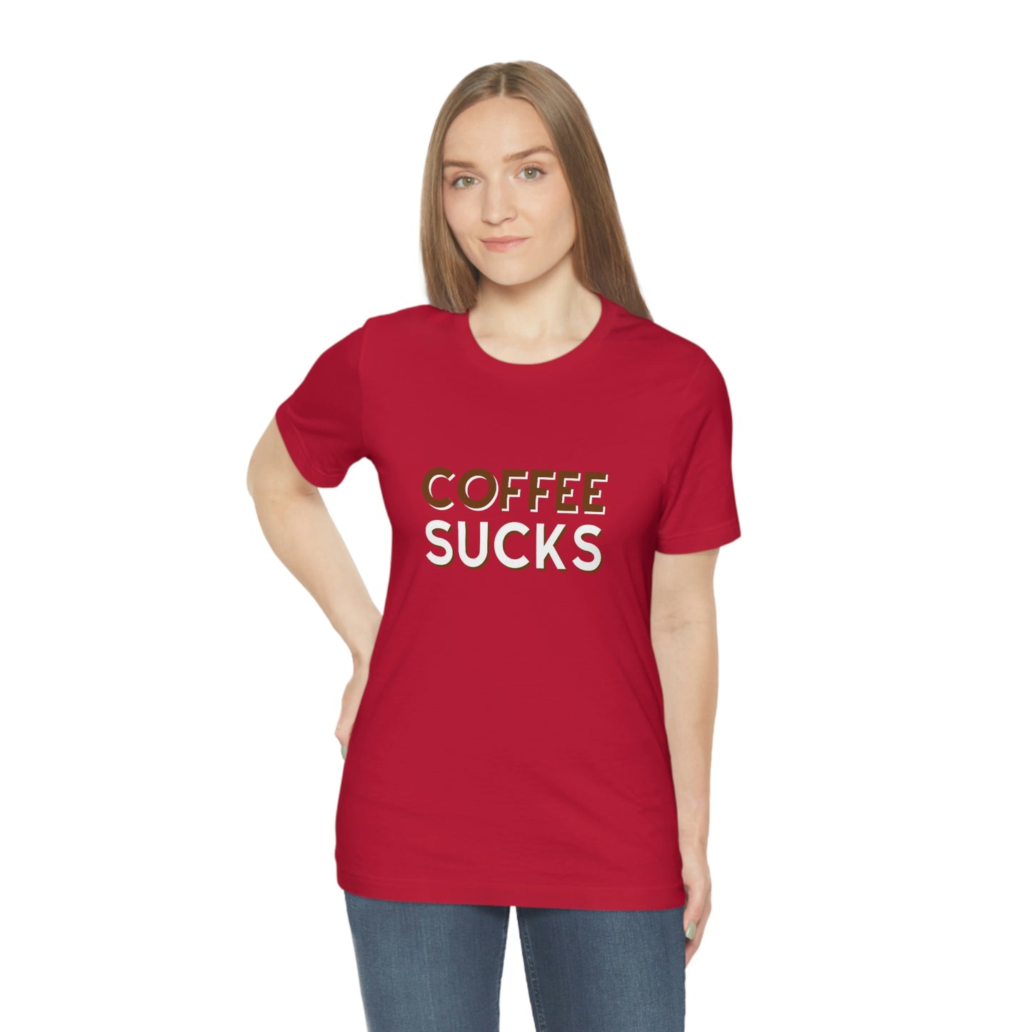 Coffee sucks t-shirt