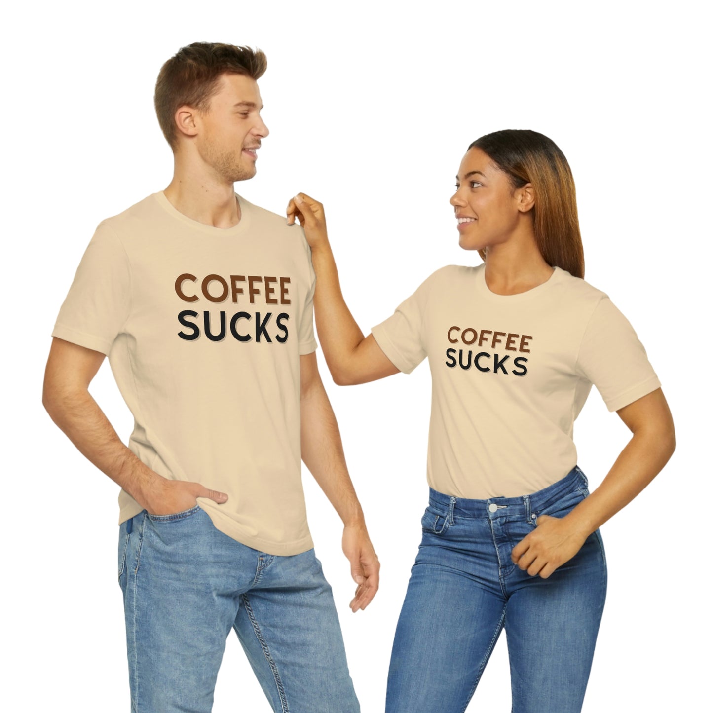 Coffee sucks t-shirt