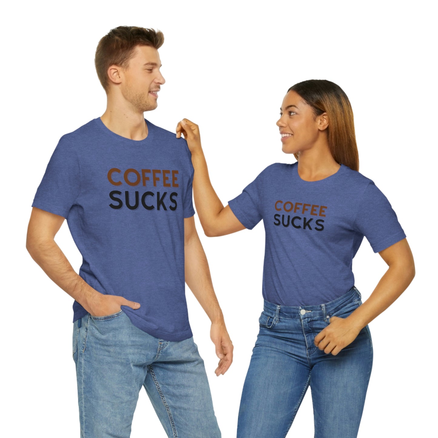 Coffee sucks t-shirt