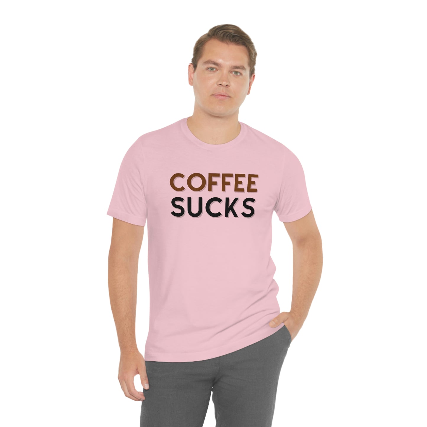 Coffee sucks t-shirt