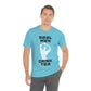 Real men drink tea t-shirt