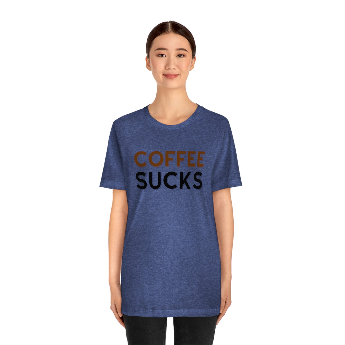 Coffee sucks t-shirt