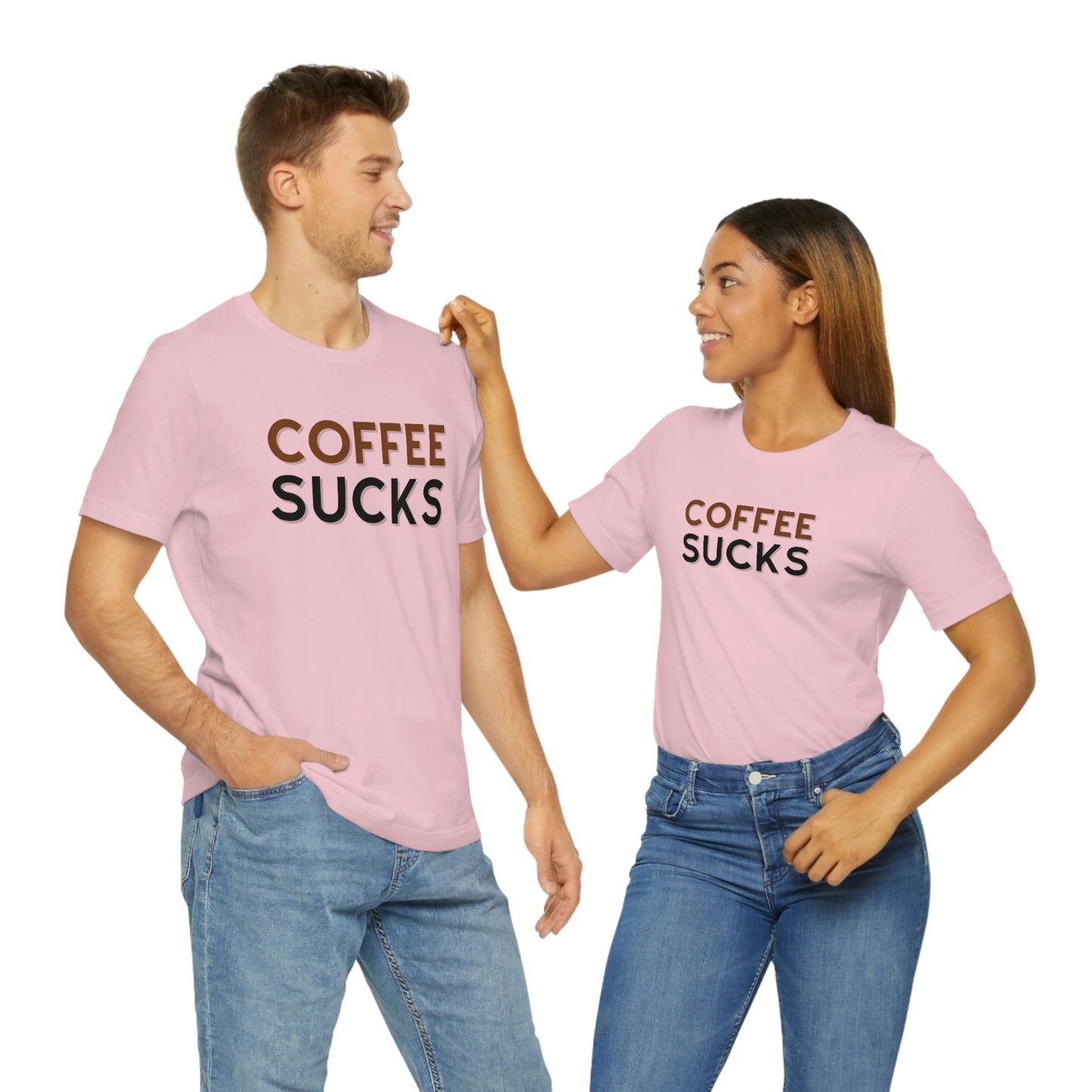 Coffee sucks t-shirt