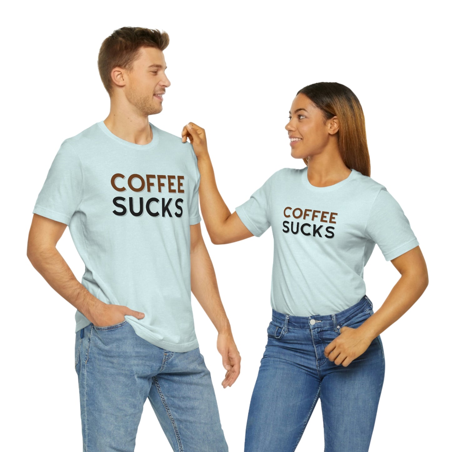 Coffee sucks t-shirt