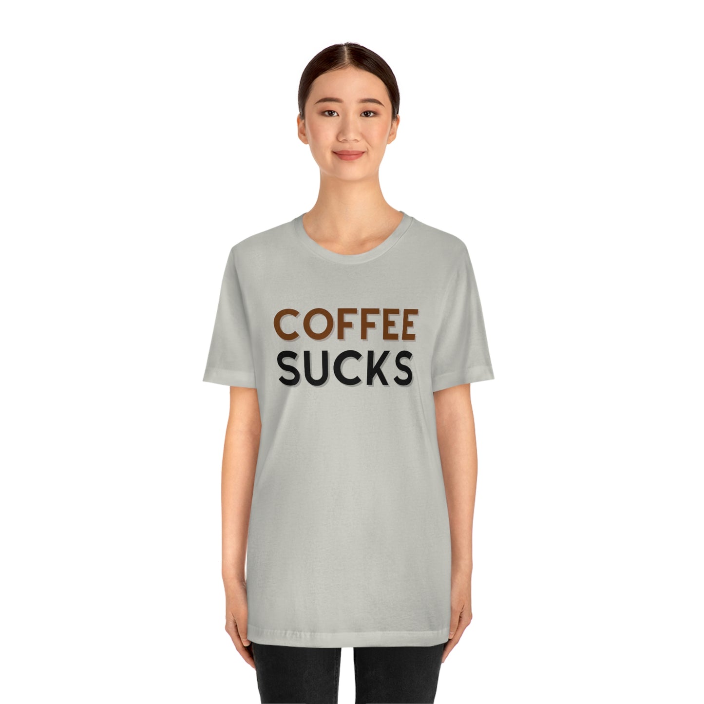 Coffee sucks t-shirt