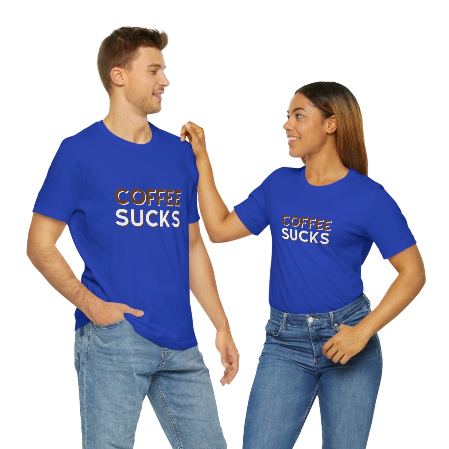 Coffee sucks t-shirt