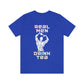 Real men drink tea t-shirt